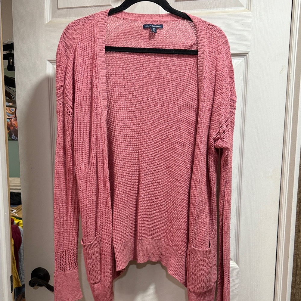 American Eagle Outfitters Rose Cardigan